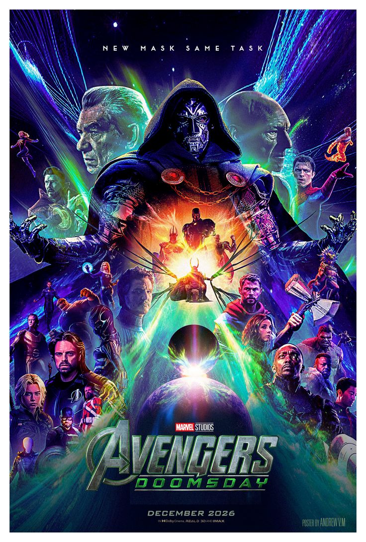 Avengers: Doomsday – Movie Overview, Story & Expectations Doomsday movie poster for December 2026 release.