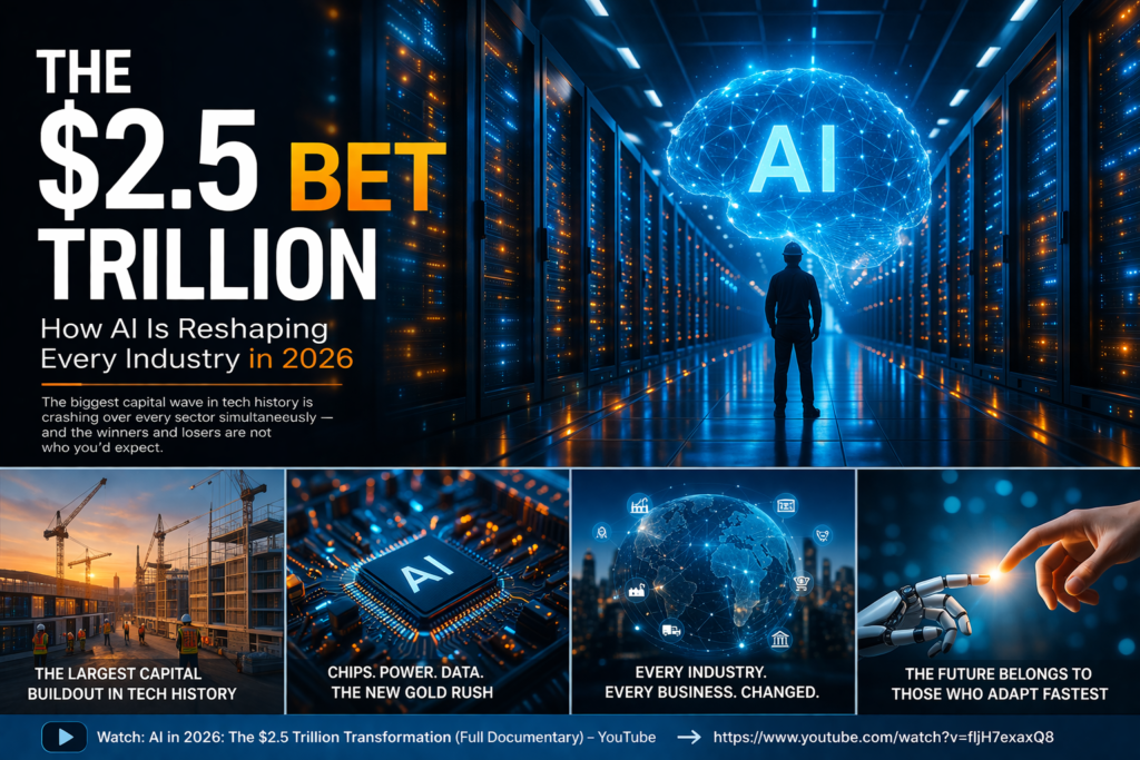 The $2.5 Trillion Bet: How AI Is Reshaping Every Industry in 2026. www.newworldupdates.com