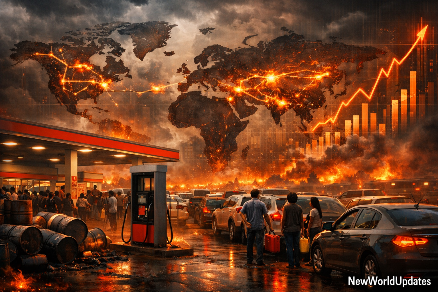 Fuel Crisis Worldwide (2026): Causes, Impact, and the Road Ahead. www.newworldupdates.com