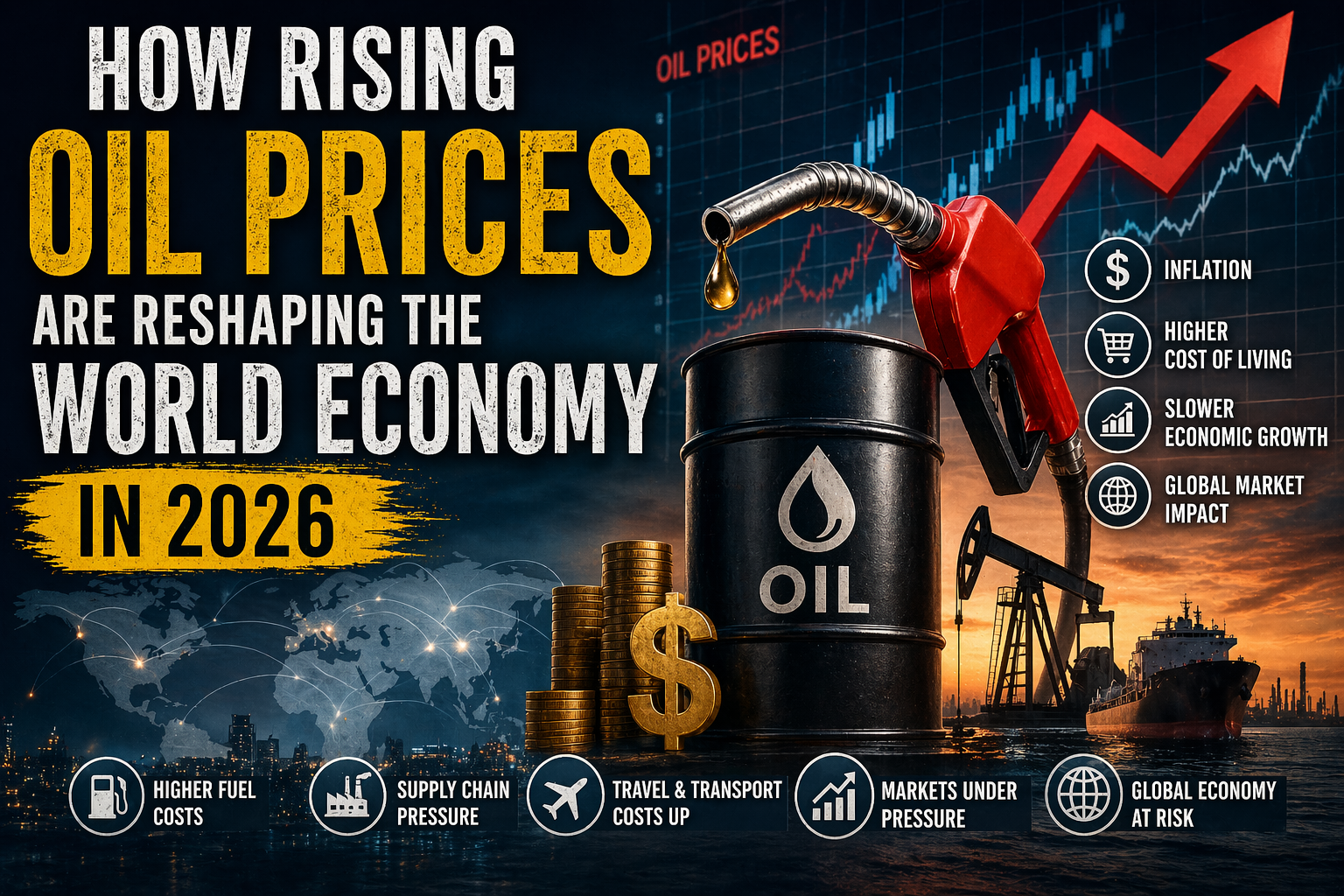 How Rising Oil Prices Are Reshaping the World Economy in 2026. www.newworldupdates.com